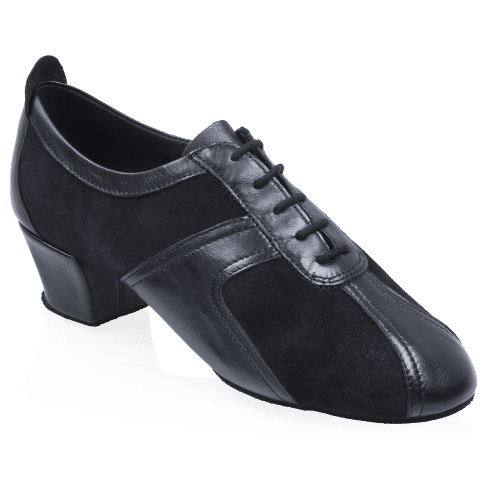 410 Breeze | Black Suede/Black Leather | Practice Dance Shoes