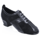 410 Breeze | Black Suede/Black Leather | Practice Dance Shoes