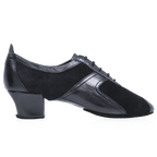 410 Breeze | Black Suede/Black Leather | Practice Dance Shoes