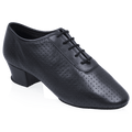 415 Solstice | Black Perforated Leather