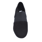 419 Luna | Black Nappa Suede Leather/Elastic