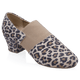 419 Luna | Leopard Print Leather/Elastic