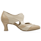 L112 Lorna Lee | Beige/Tan Leather
