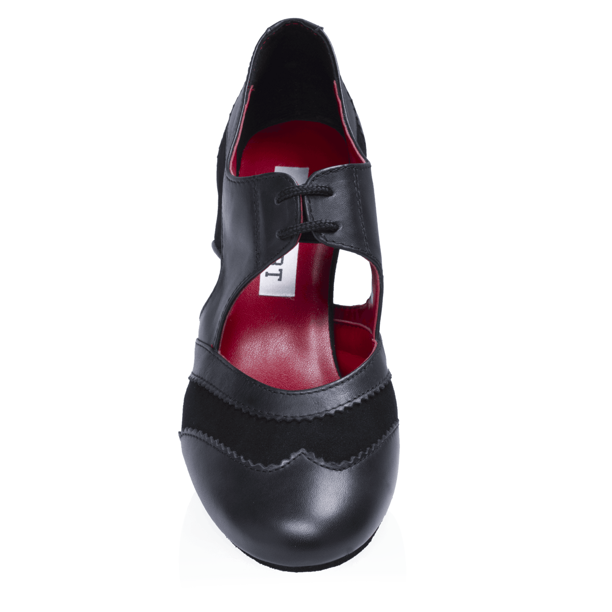 L111 Lorna Lee | Black Leather/Suede