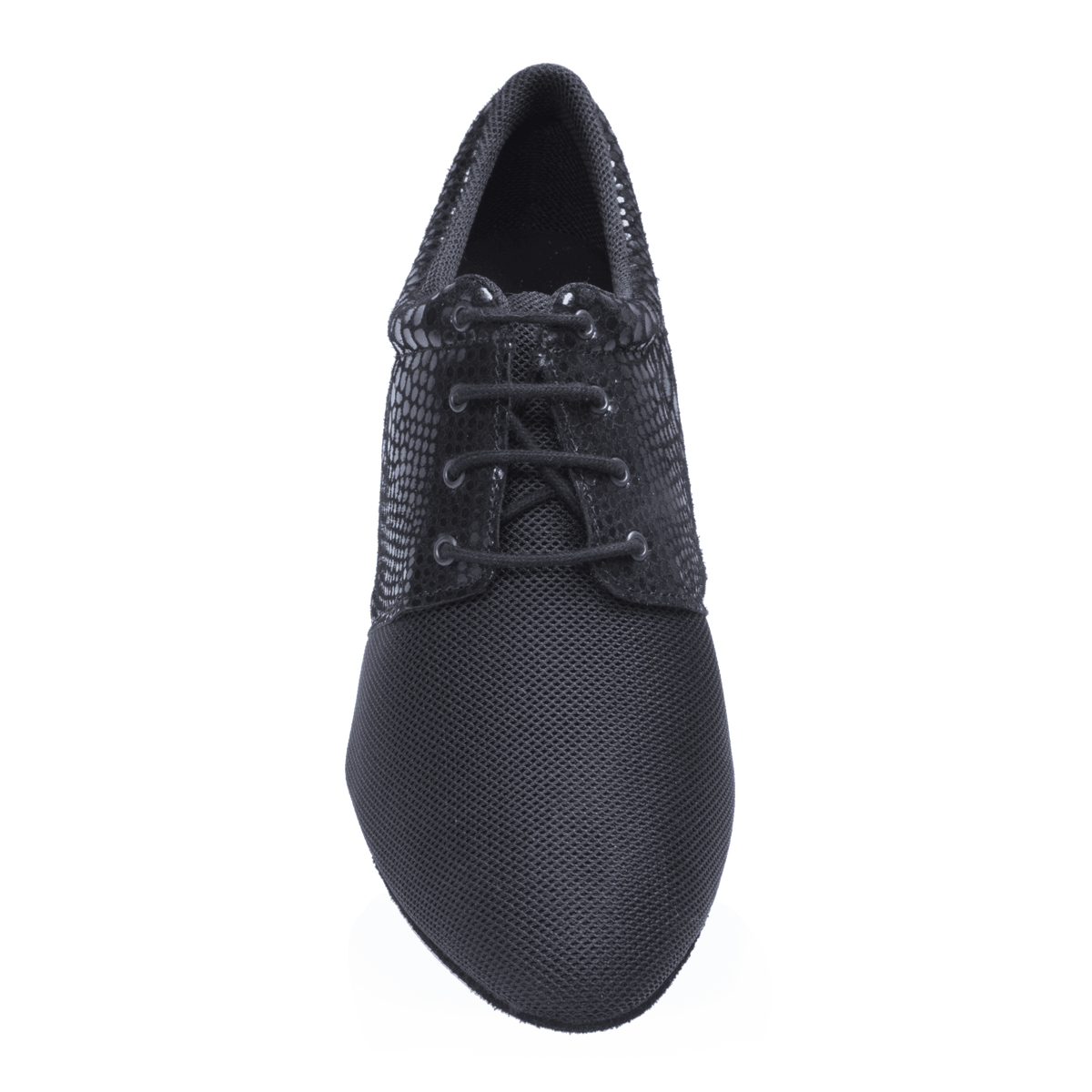 413 Artemis | Black Croc Leather/Black Mesh