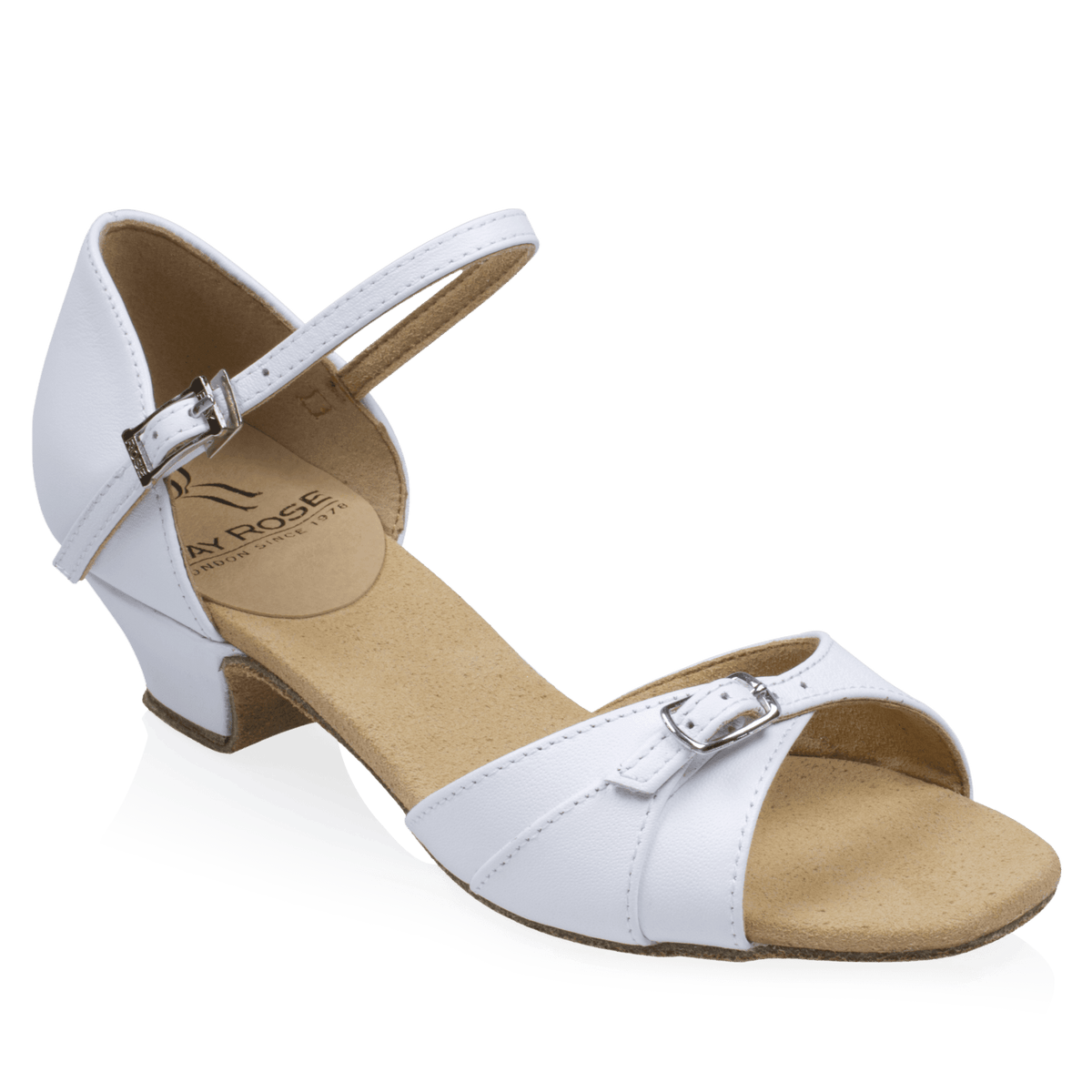 504 Dewdrop | White Leather
