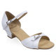 504 Dewdrop | White Leather