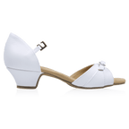 504 Dewdrop | White Leather