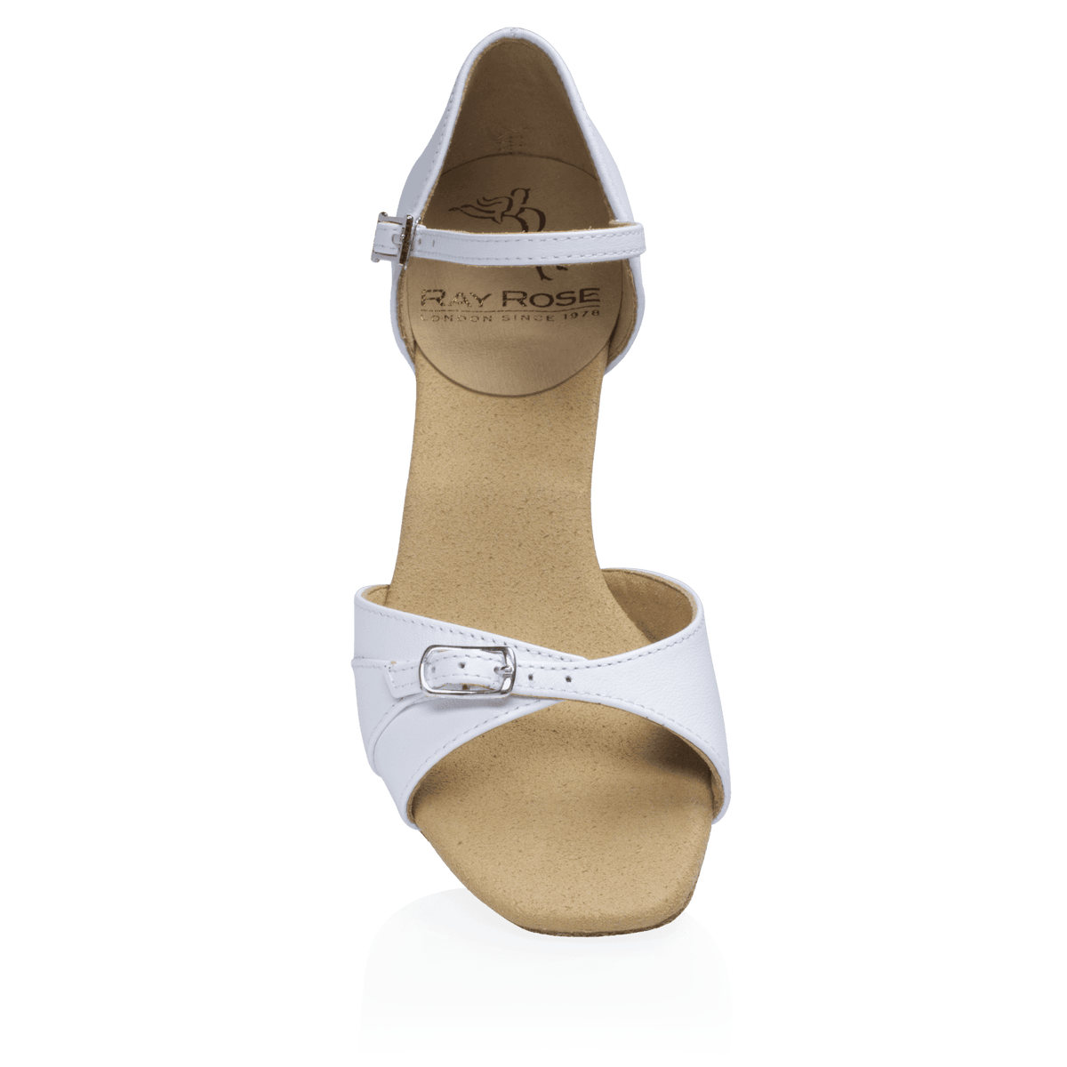 504 Dewdrop | White Leather