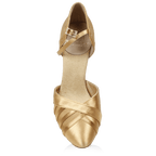 102 Missouri | Flesh Satin | Standard Ballroom Dance Shoes