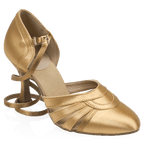 104 Nevada | Flesh Satin | Smooth Dance Shoes