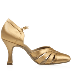 104 Nevada | Flesh Satin | Smooth Dance Shoes
