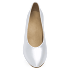 106A Landslide | White Satin | Standard Ballroom Dance Shoes