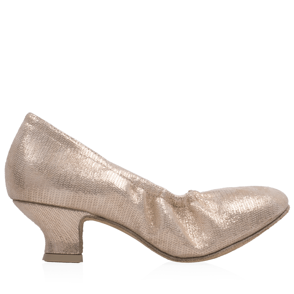 112 Ans | Flesh Lustre Leather | Standard Ballroom Dance Shoes