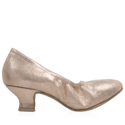 112 Ans | Flesh Lustre Leather | Standard Ballroom Dance Shoes