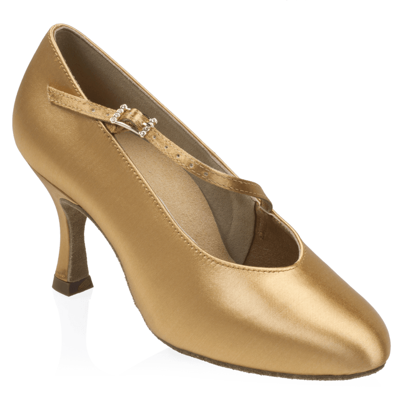 116A Rockslide | Flesh Satin | Standard Ballroom Dance Shoes