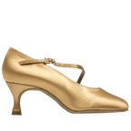 118 Mudslide | Flesh Satin | Standard Ballroom Dance Shoes