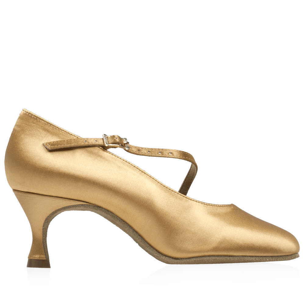 118 Mudslide | Flesh Satin | Standard Ballroom Dance Shoes