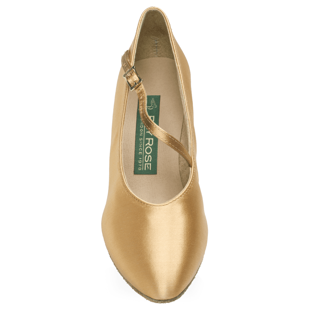 118 Mudslide | Flesh Satin | Standard Ballroom Dance Shoes