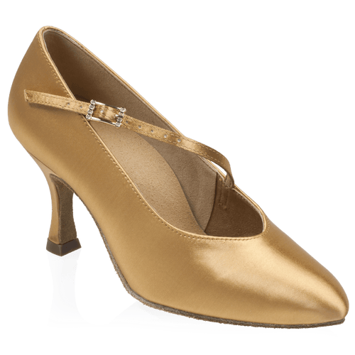119A Nimbus | Flesh Satin  | Standard Ballroom Dance Shoes
