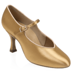 146A Serengeti | Flesh Satin  | Standard Ballroom Dance Shoes