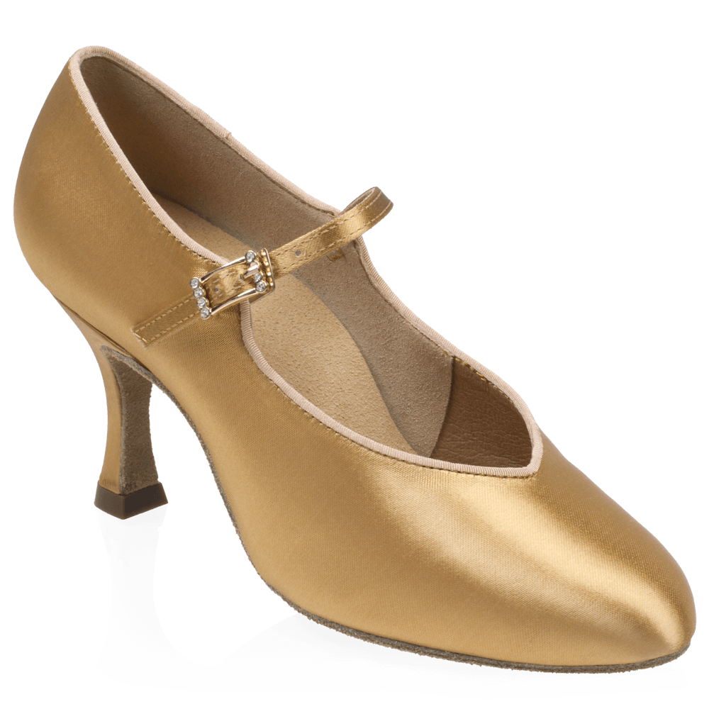 146A Serengeti | Flesh Satin  | Standard Ballroom Dance Shoes