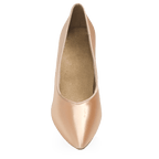 964A Claudia | Light Flesh Satin | Standard Ballroom Pointed Toe Dance Shoes