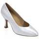 964A Claudia | White Satin | Standard Ballroom Pointed Toe Dance Shoes