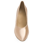 965A Claudia | Light Flesh Satin | Standard Ballroom Round Toe Dance Shoes