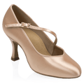 985A Sinai | Light Flesh Satin | Standard Ballroom Dance Shoes