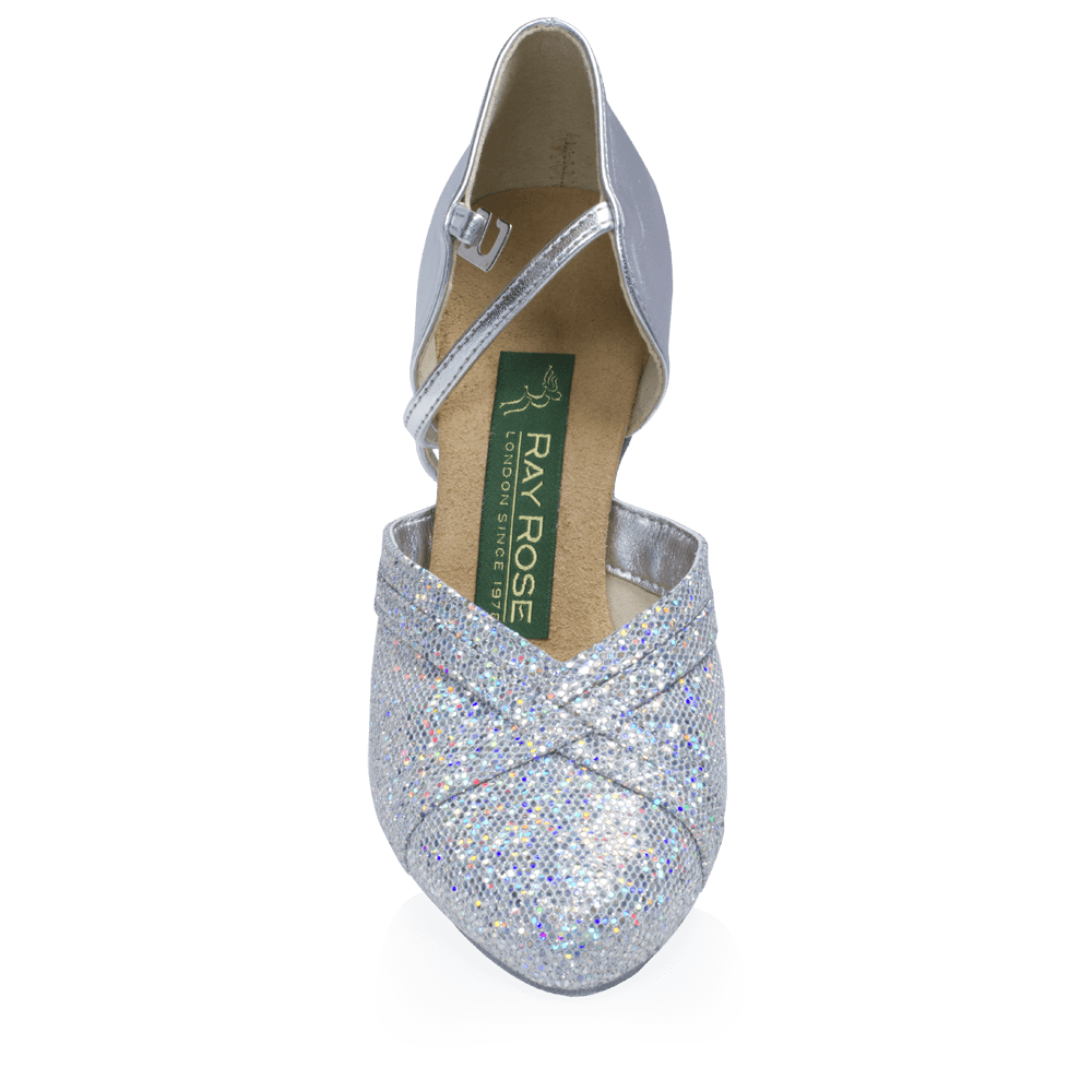 Geranium - White-Silver Lustre