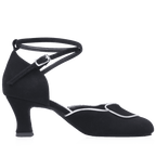 Hyacinth - Black Nubuck/Silver
