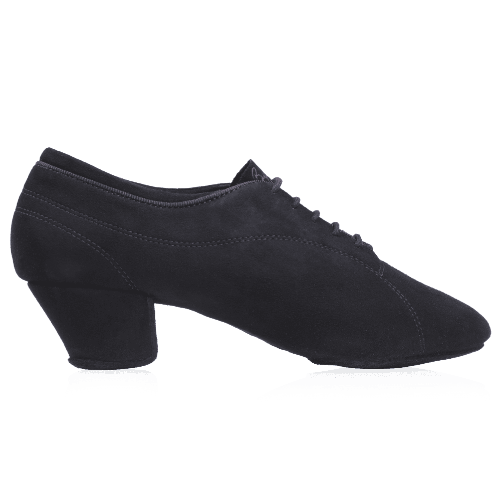 BW111 Bryan Watson | Black Nappa Suede | Latin Dance Shoes