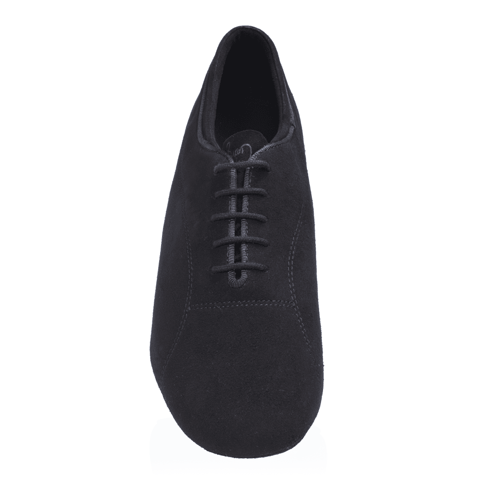 BW111 Bryan Watson | Black Nappa Suede | Latin Dance Shoes