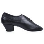 BW111 Bryan Watson | Black Leather  | Latin Dance Shoes