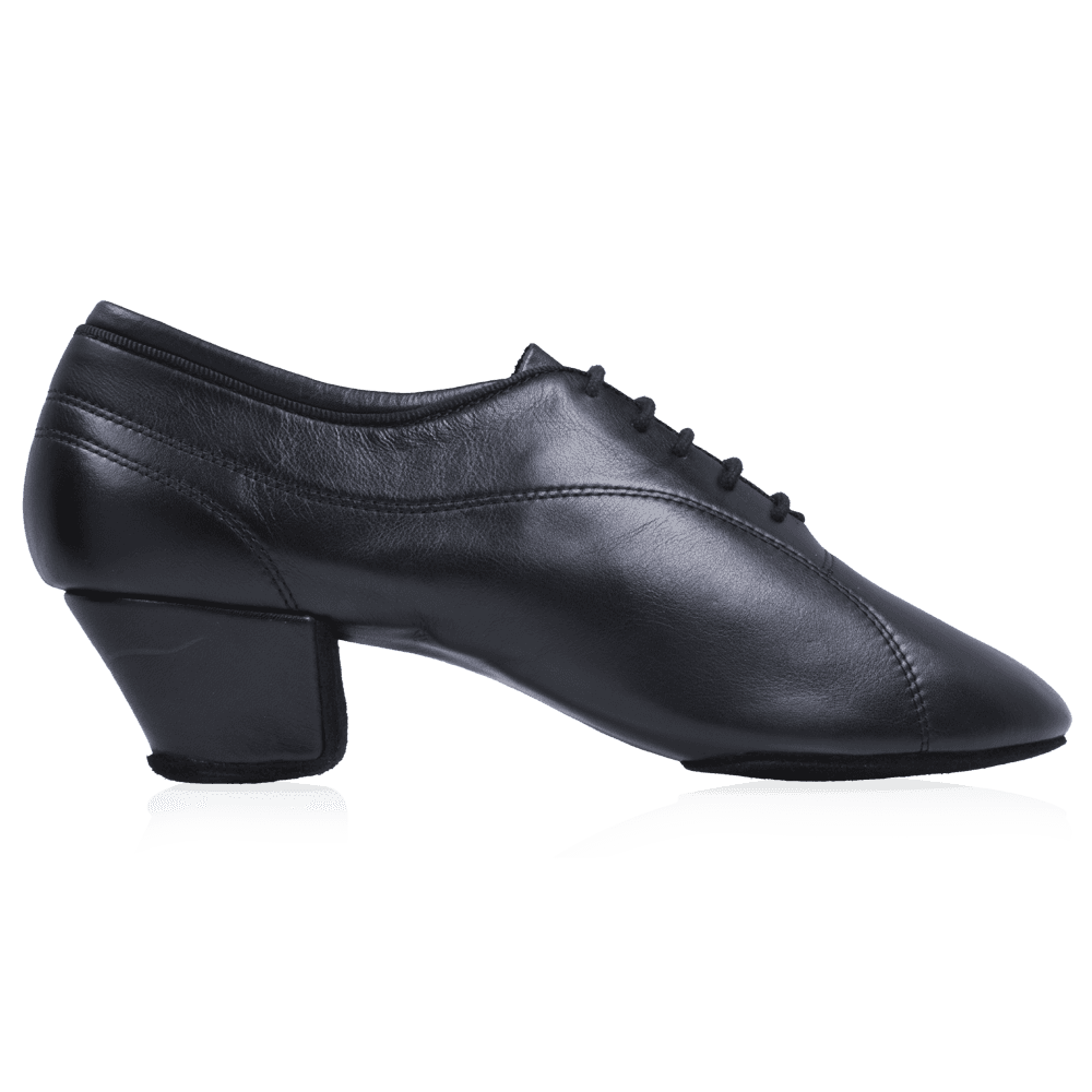 BW111 Bryan Watson | Black Leather  | Latin Dance Shoes