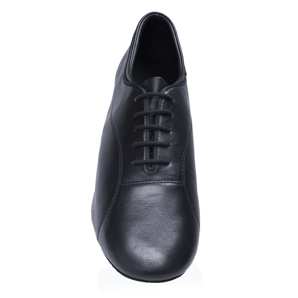 BW111 Bryan Watson | Black Leather  | Latin Dance Shoes