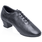 H447 Zephyr | Black Leather | Latin Dance Shoes