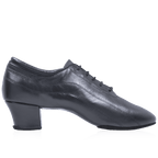 H447 Zephyr | Black Leather | Latin Dance Shoes
