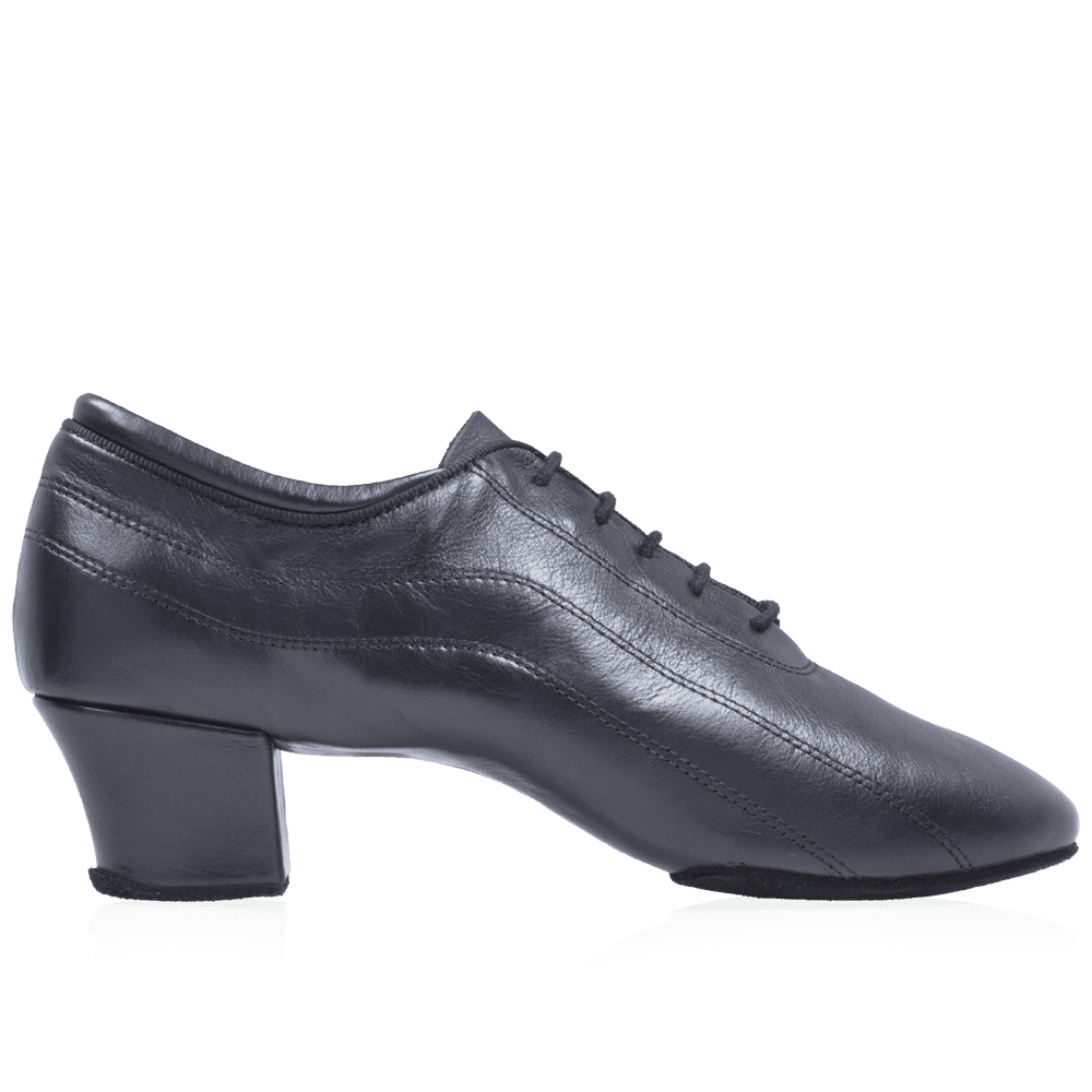 H447 Zephyr | Black Leather | Latin Dance Shoes