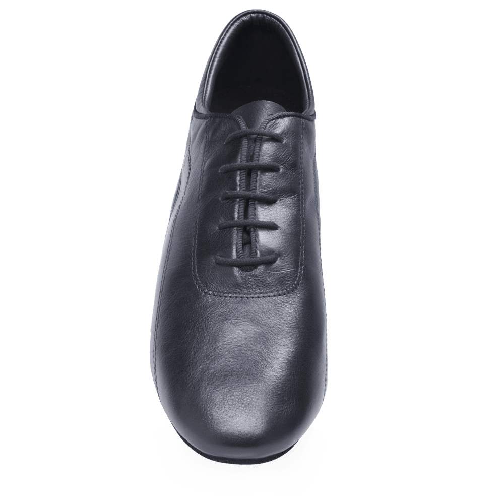 H447 Zephyr | Black Leather | Latin Dance Shoes
