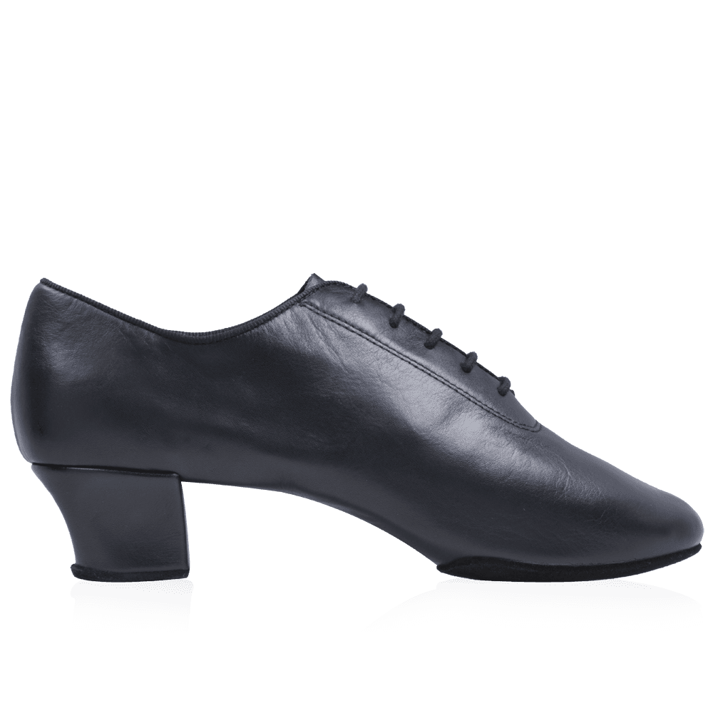 H460 Thunder | Black Leather | Latin Dance Shoes