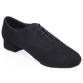 335  Windrush | Black Nappa Suede Leather | Standard Ballroom Dance Shoes
