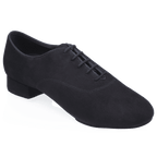 335  Windrush | Black Nappa Suede Leather | Standard Ballroom Dance Shoes
