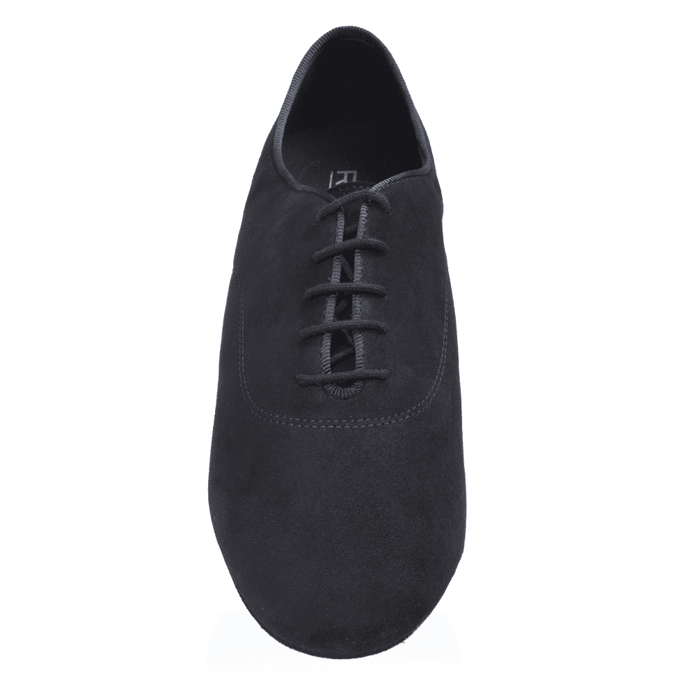 335  Windrush | Black Nappa Suede Leather | Standard Ballroom Dance Shoes