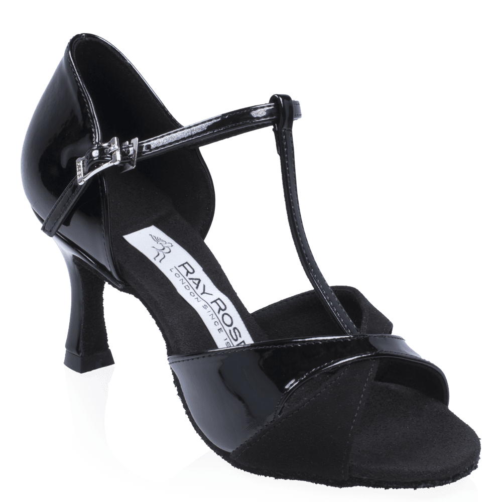 Gemini - Black Patent/Black Suede