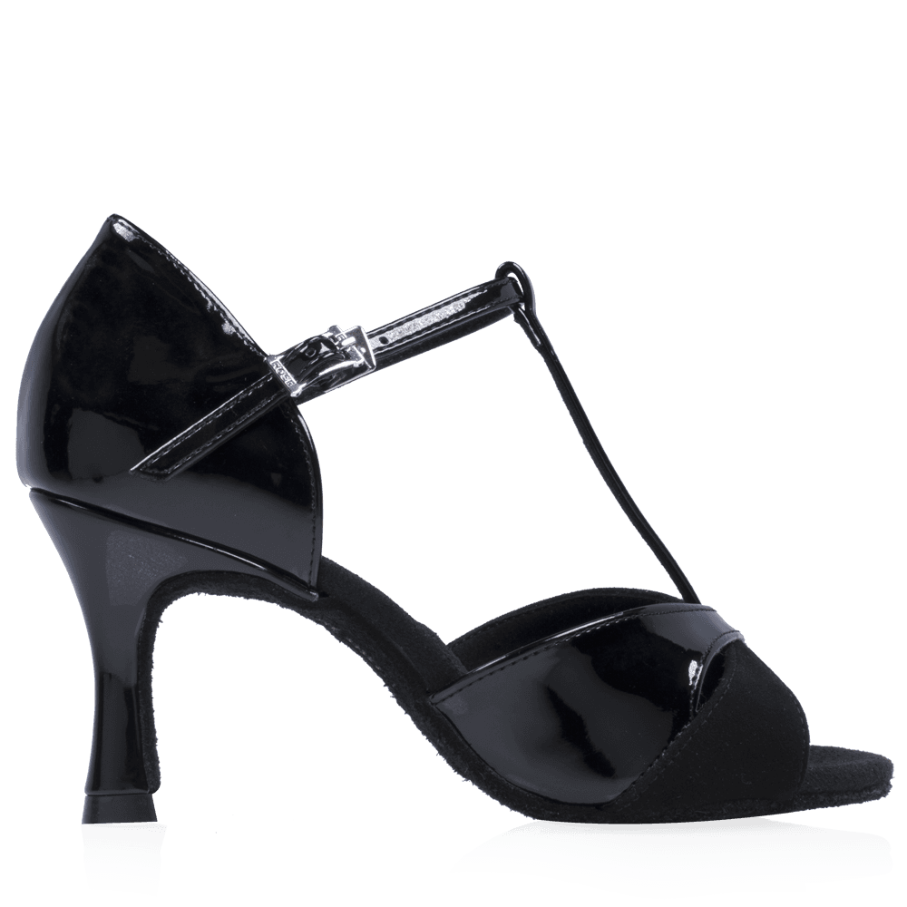 Gemini - Black Patent/Black Suede