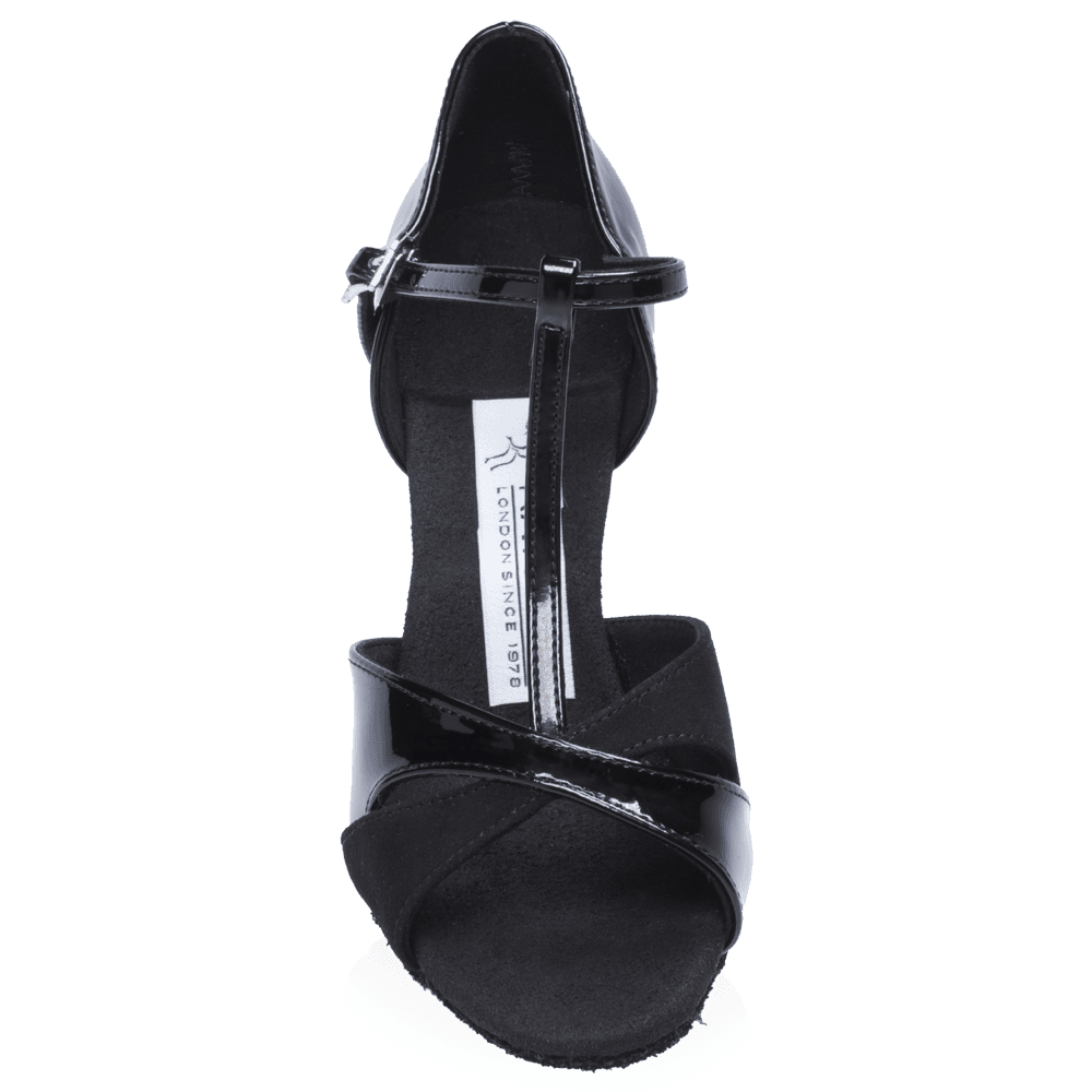 Gemini - Black Patent/Black Suede