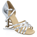 H860-X Kalahari Xtra | Silver (Reflective) | Ladies Latin Dance Shoes