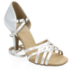 H860-X Kalahari Xtra | White Satin | Ladies Latin Dance Shoes